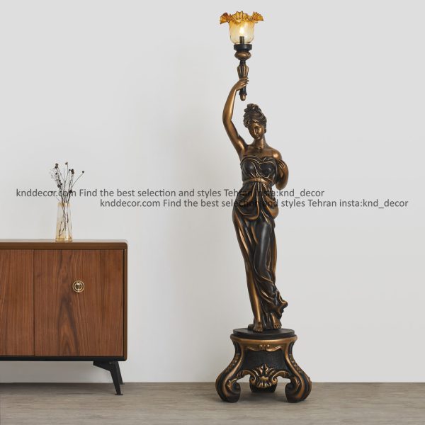 مجسمه چپ و راست جدید پایه سه گوش با حباب کدMS136