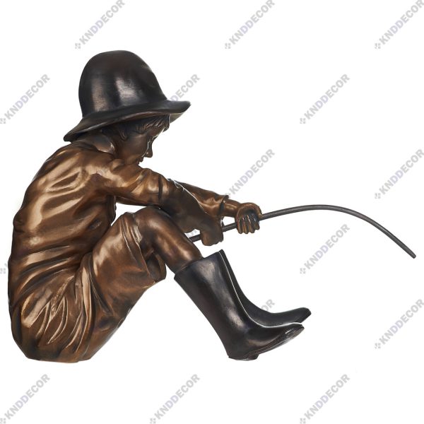 مجسمه پسر ماهیگیر کد MS112