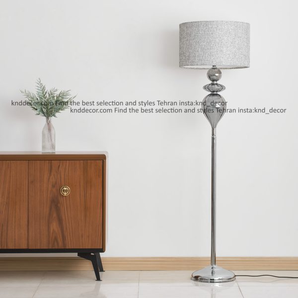 کنار سالنی سه گوی باطومی جیوه با شید استوانه طوسی