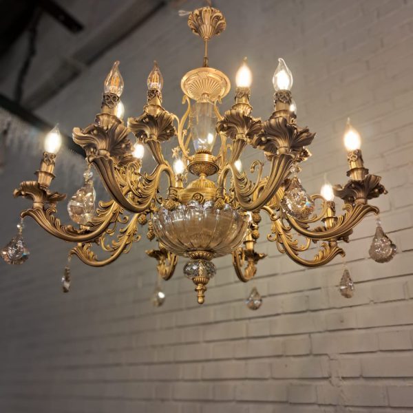 لوستر نئوکلاسیک آنتیک 8 شاخه باربد