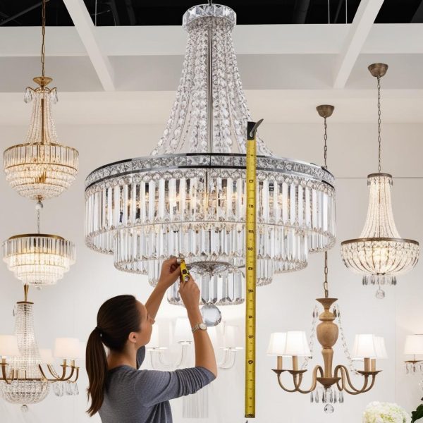 4 نکته طلایی در انتخاب اندازه لوستر