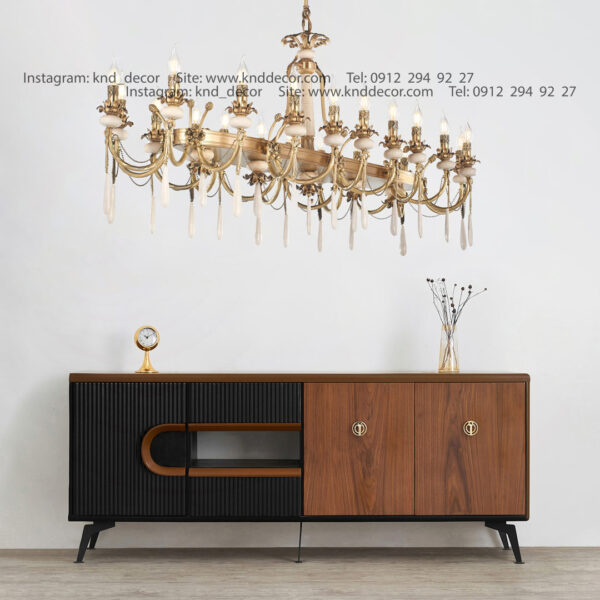 لاينر ليانا دوبل پاپيوني آنتيك سنگ كرم آويز سنگ 10