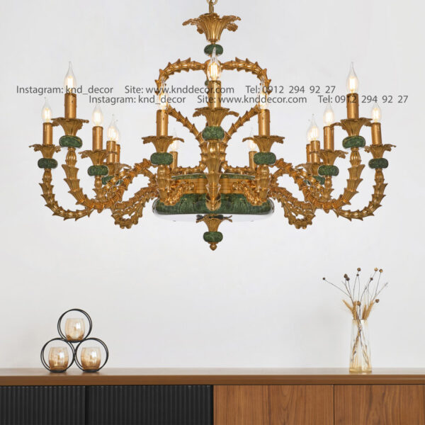 لوستر مرجان فورتيك سنگ سبز 16