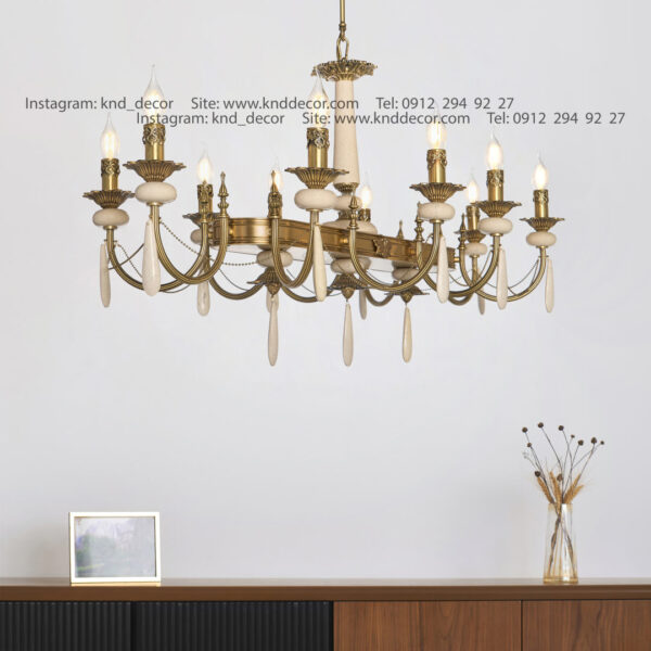 لاينر ليانا آهن آنتيك سنگ كرم آويز سنگ 10