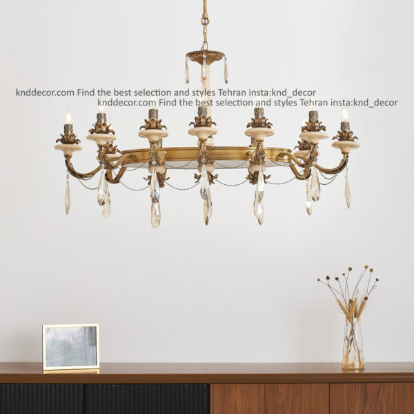 لاينر رويال آنتيك سنگ كرم زنبق آفتاب آويز سنگ عرض 15*70 سانت 12