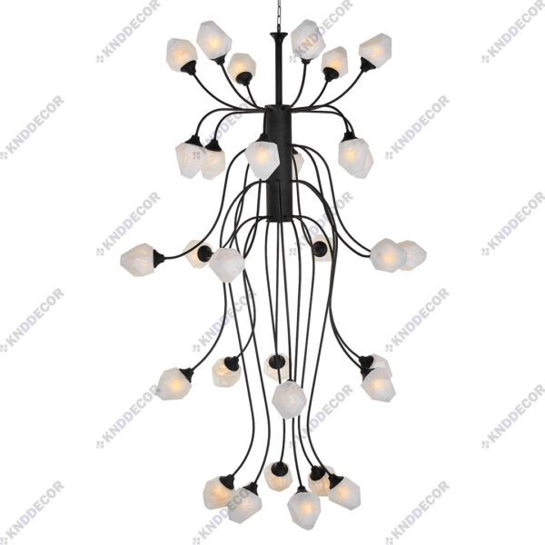 لوستر 1001 مشكي 30 با حباب 110 سفيد