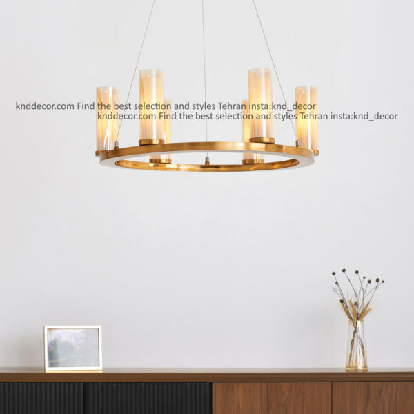 لوستر 1041 سانتيك 6 با حباب قطر 6 دوگلس