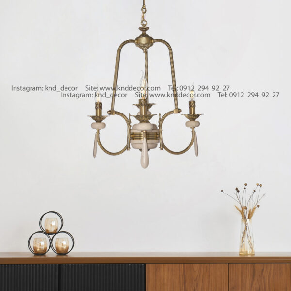 فانوسي ليانا آهن آنتيك 3+1