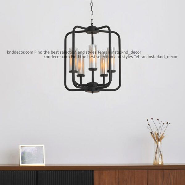 فانوسي 1501 مشكي 5 با حباب قطر 6 دوگلس