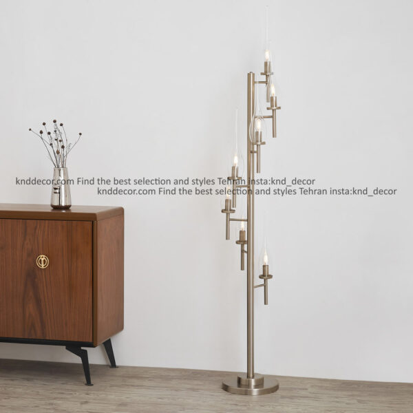 استند 1021 كروم 7 با حباب 310 شياردار سفید