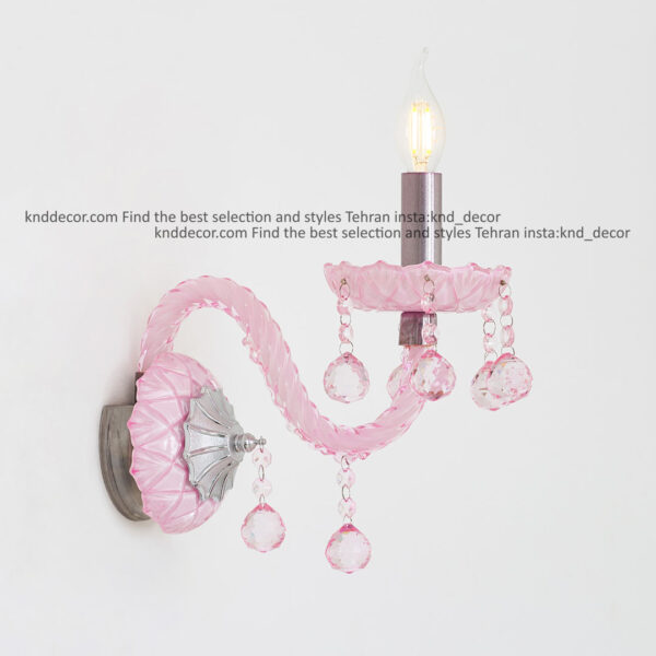 ديواري والتر صورتي 22 سانت 2 جفت 1 شاخه 2P