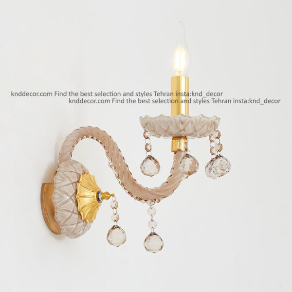 ديواري والتر شامپايني 22 سانت 2 جفت 1 شاخه 2P