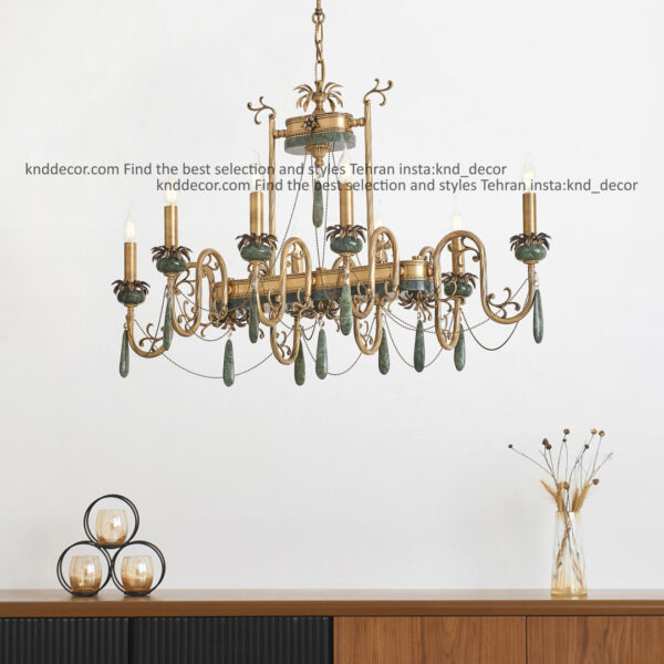 لاينر ويولت - سنگ سبز - آنتيك - 8 L